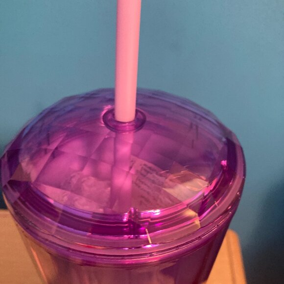 Starbucks Purple Tumbler with Domed Lid 24oz NEW - Picture 4 of 6